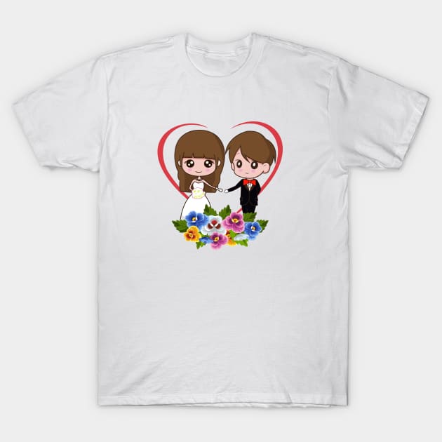 couple series T-Shirt by Jai